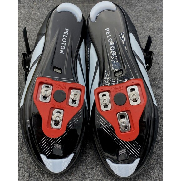Peloton Indoor Spin Bike Cycling Shoes EU 40 With Red Look Delta Cleats J-21 main image 13